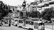 O jejich návratu se v posledních letech hovořilo několikrát, proti se stavělo hlavně vedení městské části Praha 1. (Fotka z roku 1978.)