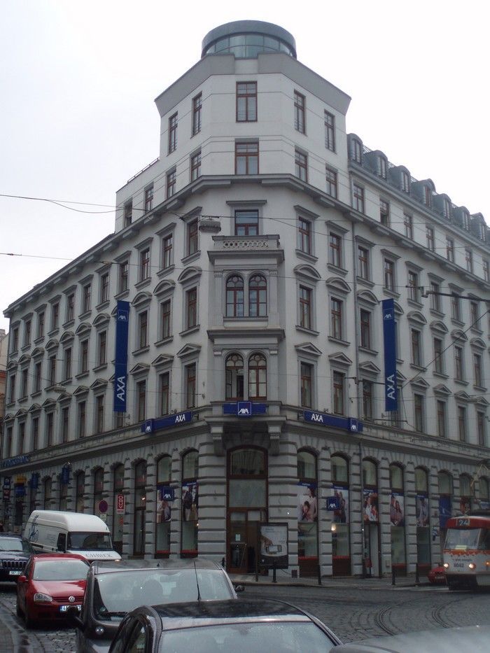 Budova AXA v Lazarské ulici