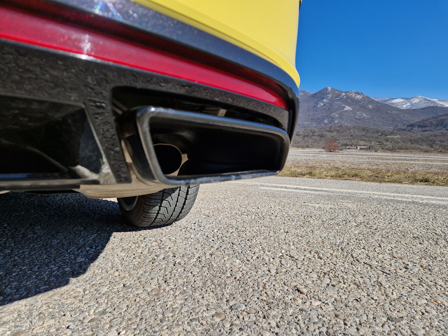 Škoda Octavia RS jízdy Chorvatsko