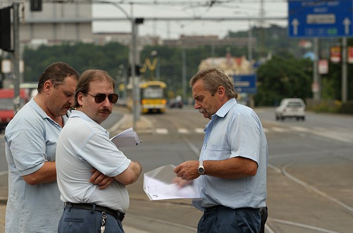 Stávka odborářů - PMDP