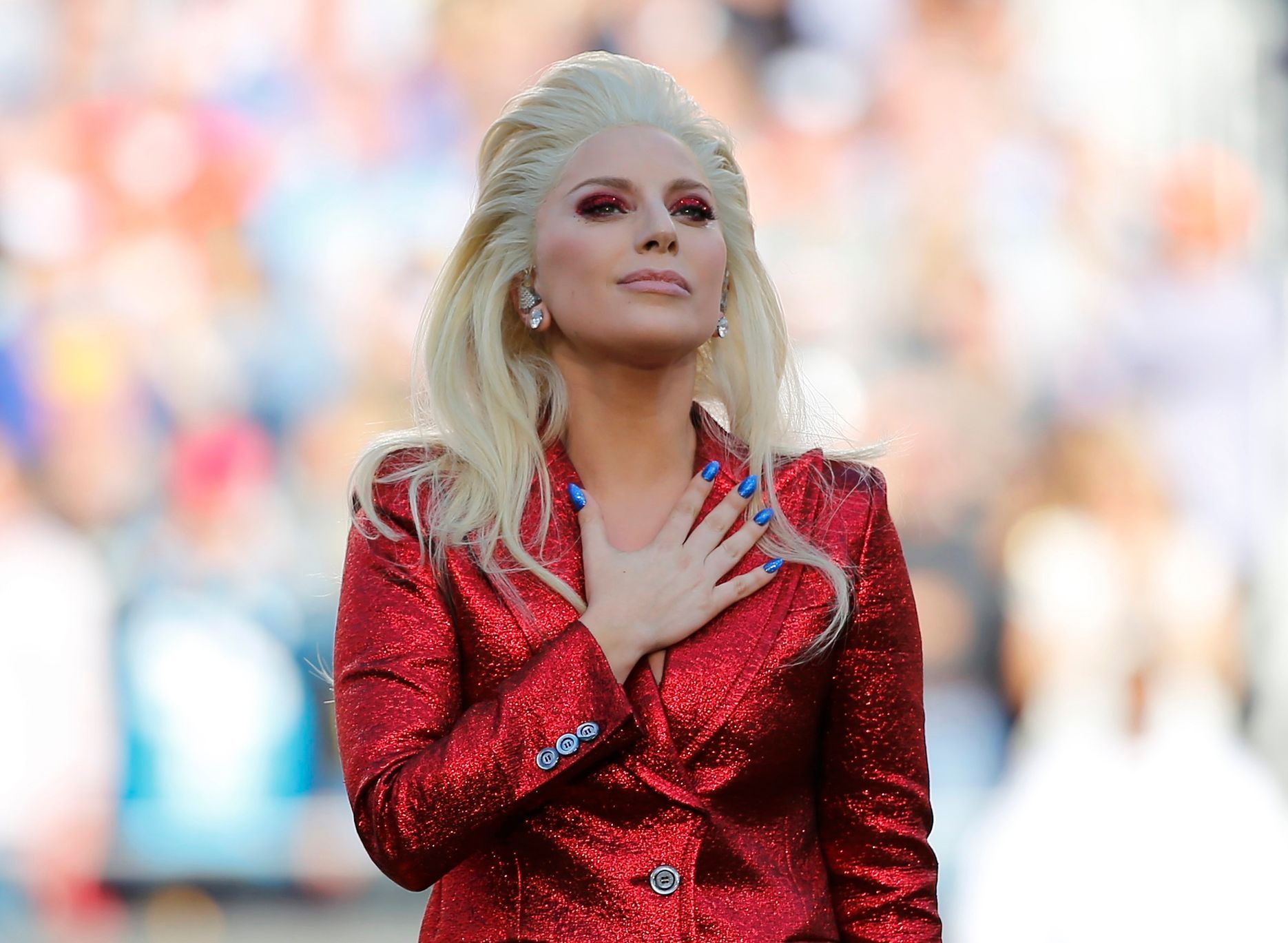 NFL, Super Bowl 50: Lady Gaga zpívá hymnu