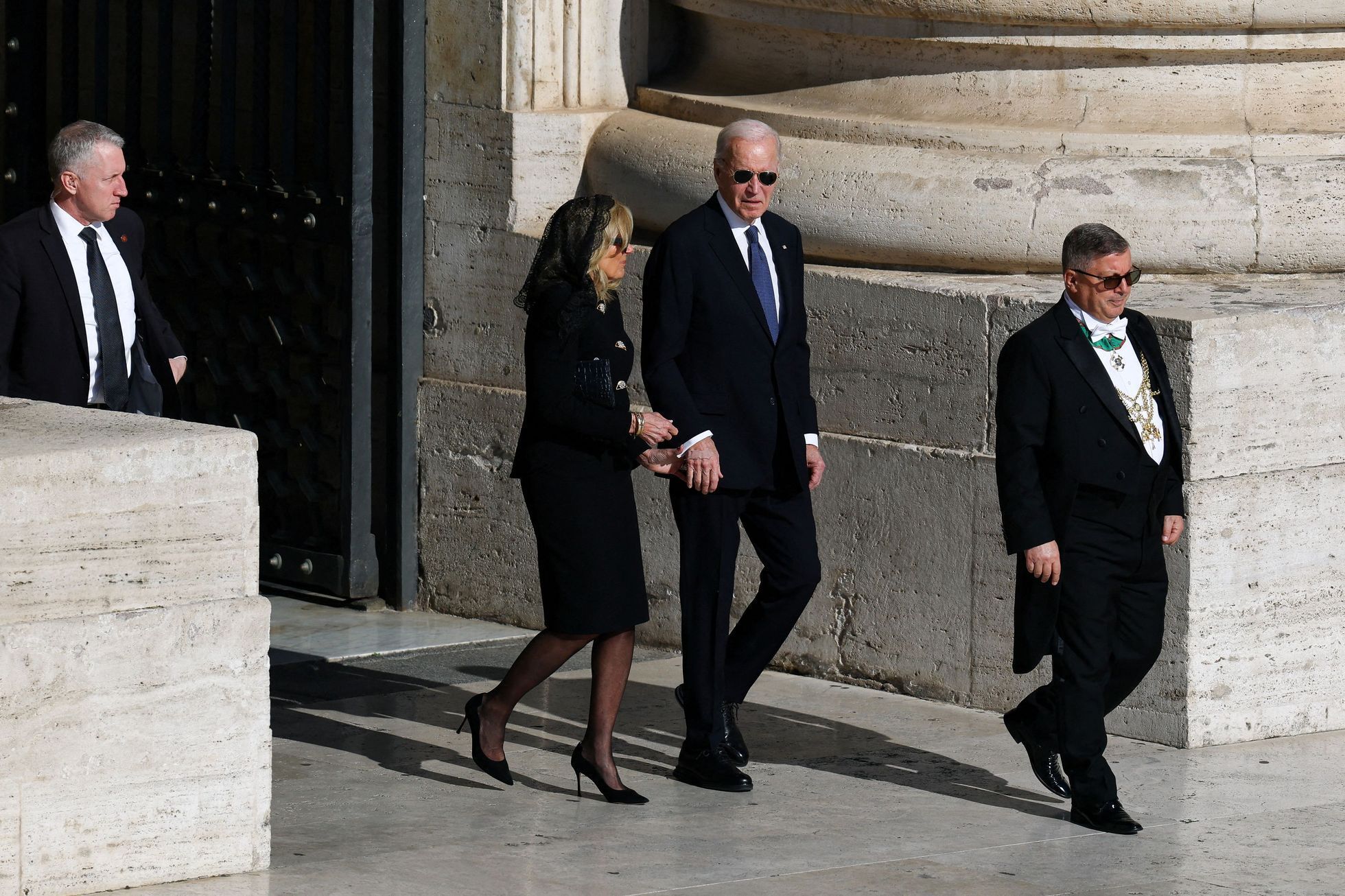 Joe Biden, pohřeb papeže Františka, Vatikán