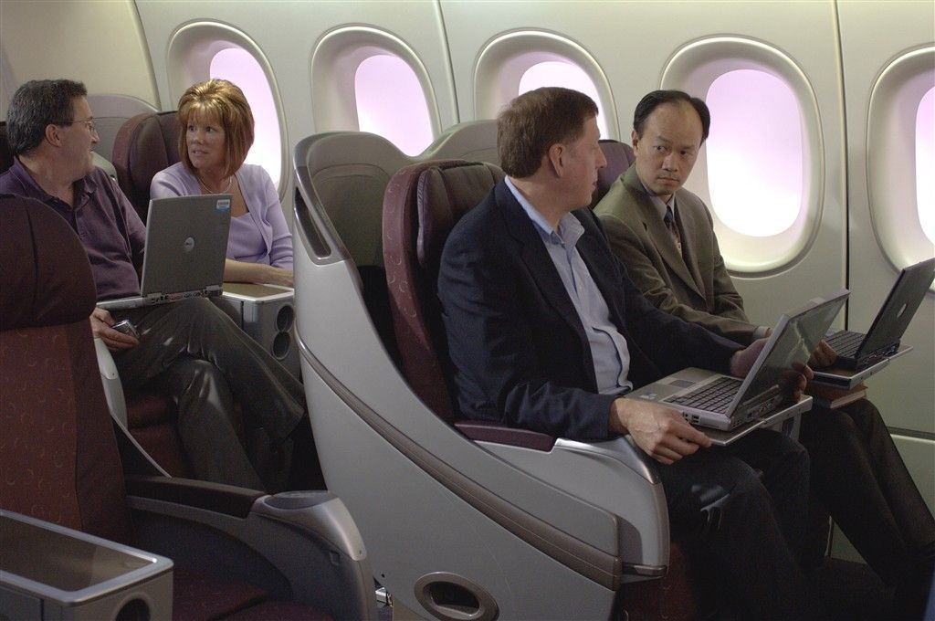 Business Class v 787 Dreamliner