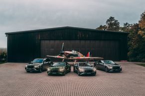 Vzdávají hold československým hrdinům RAF. Čtyři speciální Bentley byl český nápad