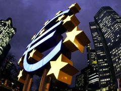 Sídlo Evropské centrální banky ve Frankfurtu.
