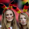 MS 2014, Německo-Alžírsko: fanynky Německa