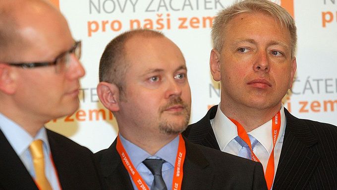 Chovanec, Hašek a Sobotka na sjzedu ČSSD.