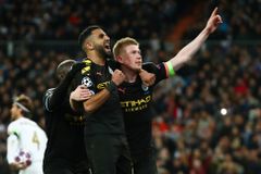 Real - Manchester City 1:2. De Bruyne z penalty dokonal obrat, Ramos dostal červenou