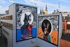 Vlk jako dospělost, zajíc jako mládí. V Brně vznikl nový mural plný symbolů