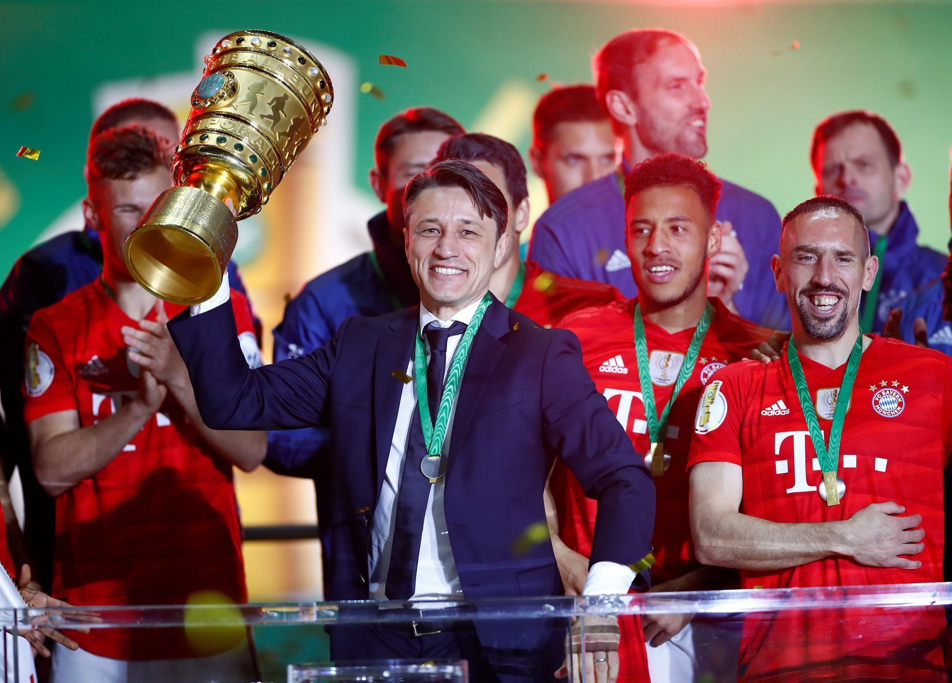 Fotbalisté Bayernu Mnichov vyhráli německý pohár