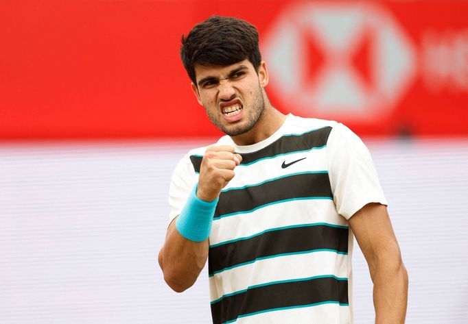 Jiří Lehečka - Carlos Alcaraz, Londýn Queen's Club 2025