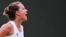 Barbora Strýcová ve třetím kole Wimbledonu 2019