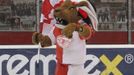 1. liga, Slavia-Č. Budějovice: maskot Slavie