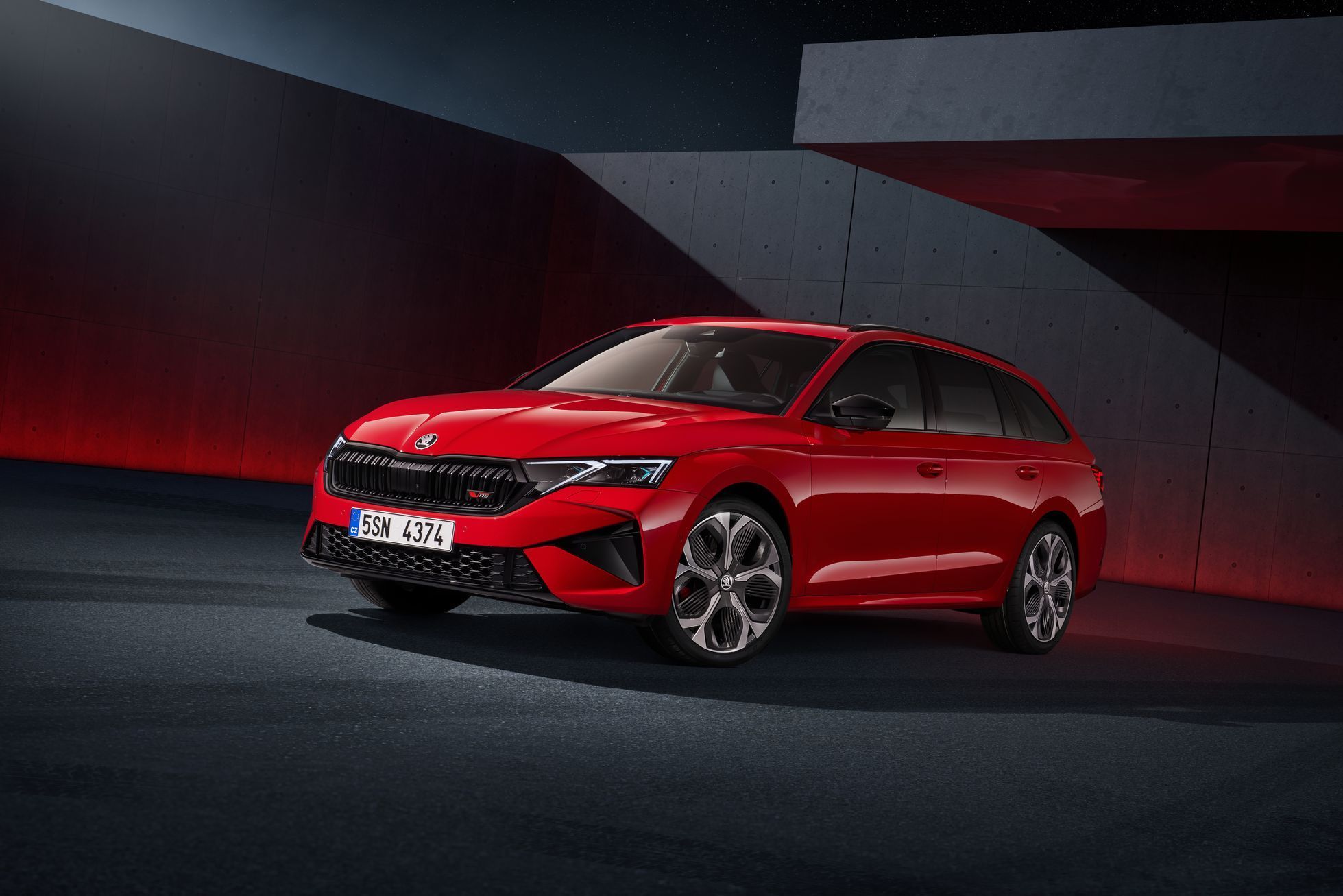 Škoda Octavia facelift 2024