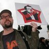 Protest proti diktatuře.