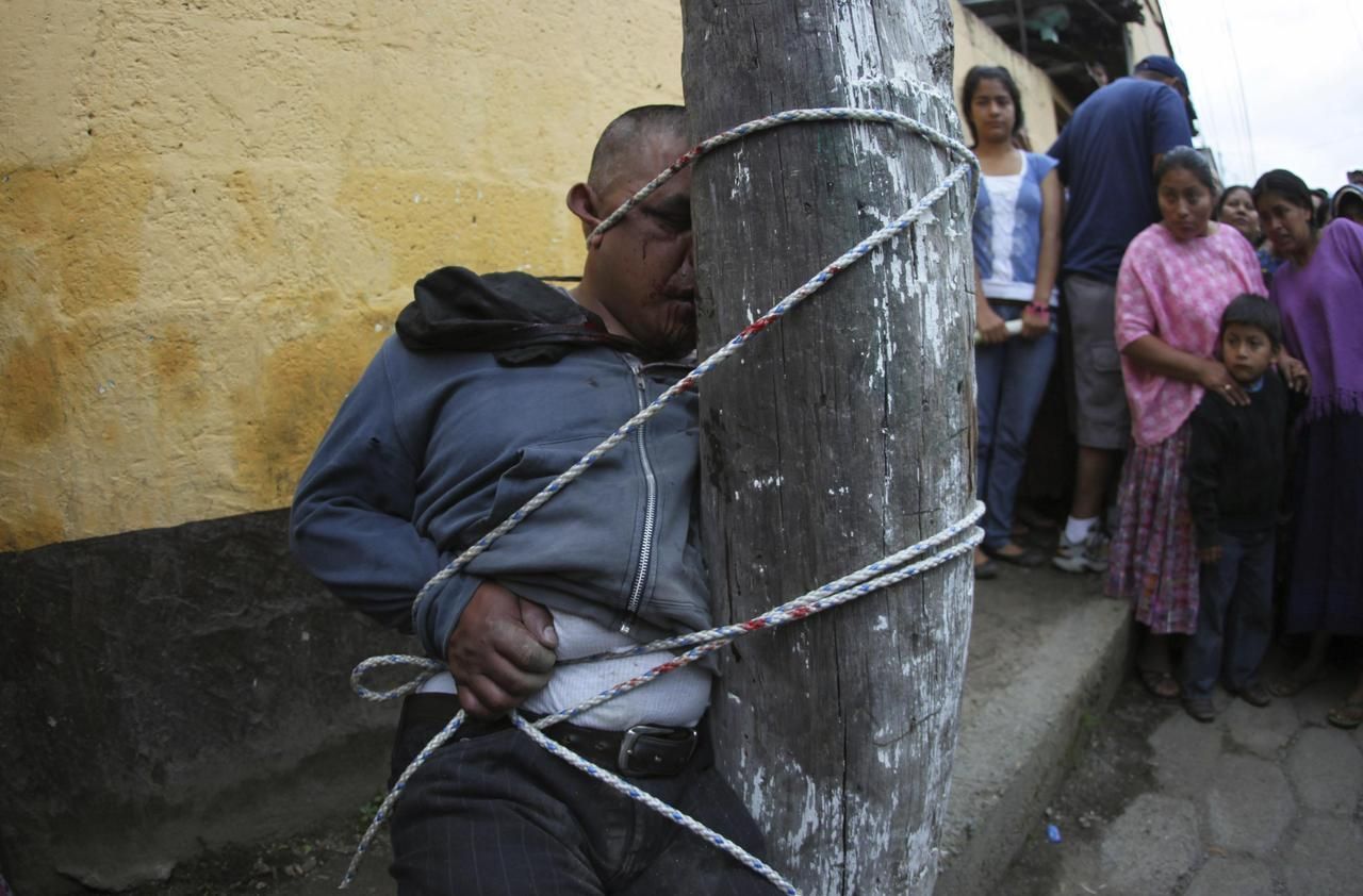 Foto: Lynčování v Guatemale