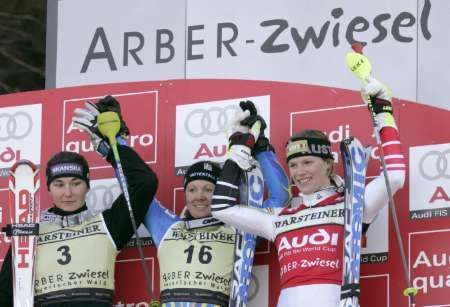 Šárka Záhrobská, Anja Ottossonová a Marlies Schildová