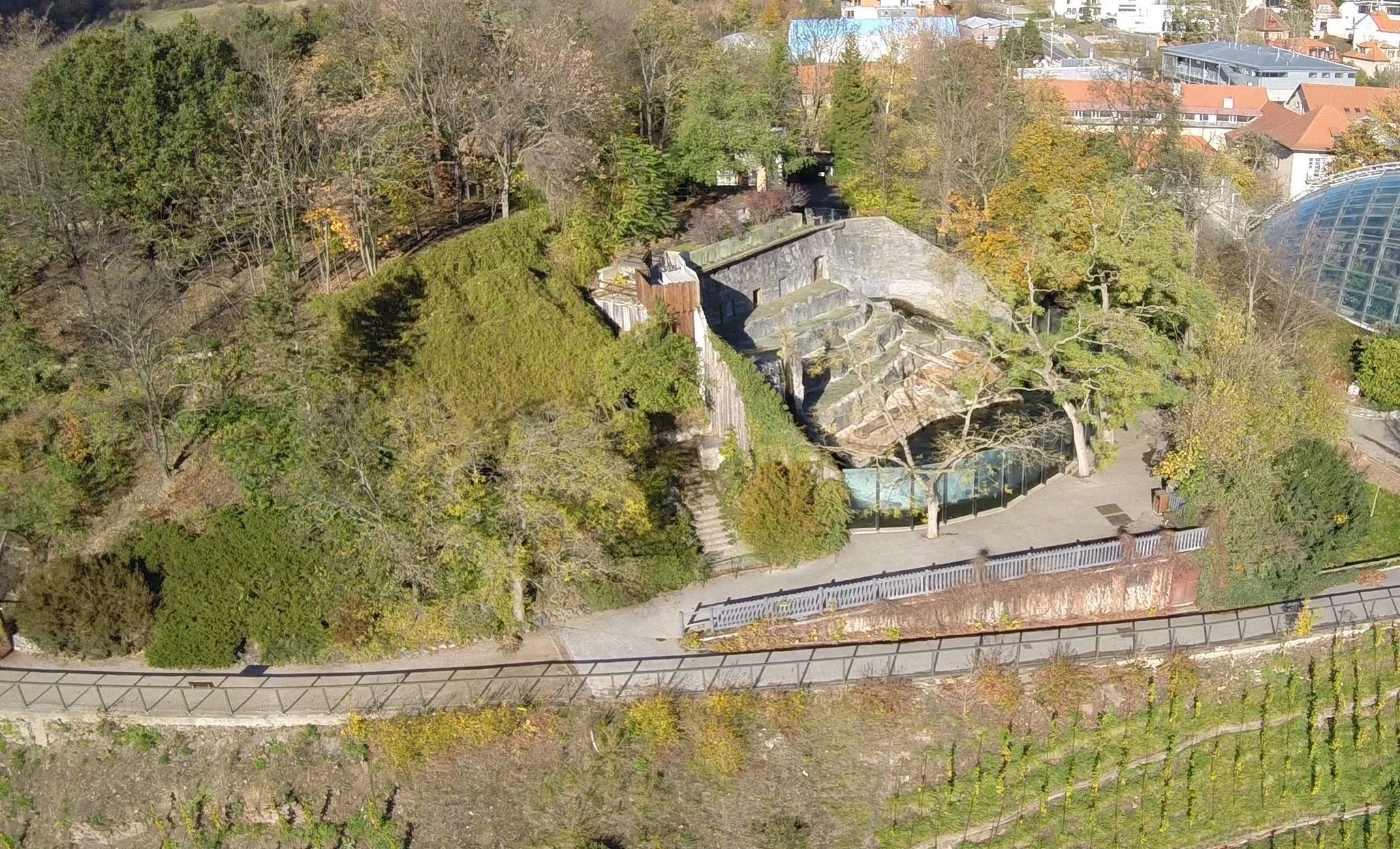 Zoo Praha lední medvědi výběh