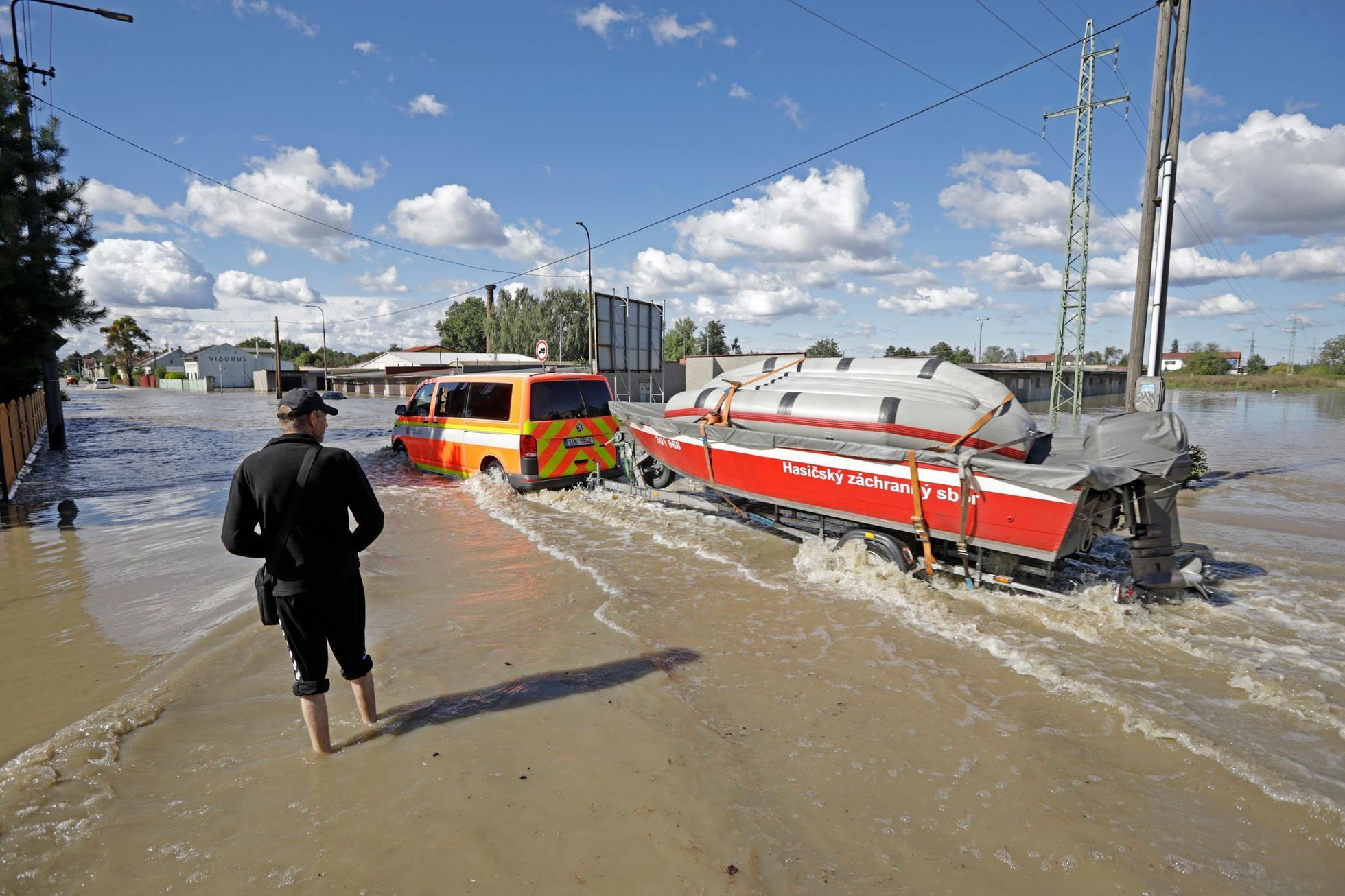 Povodně 2024, Bohumín, Ostravsko