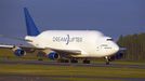 Dreamlifter, letadlo, které dováží kusy 787 Dreamlineru na složení.