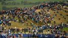 Lee Westwood a Jamie Donaldson na Ryder Cupu 2014