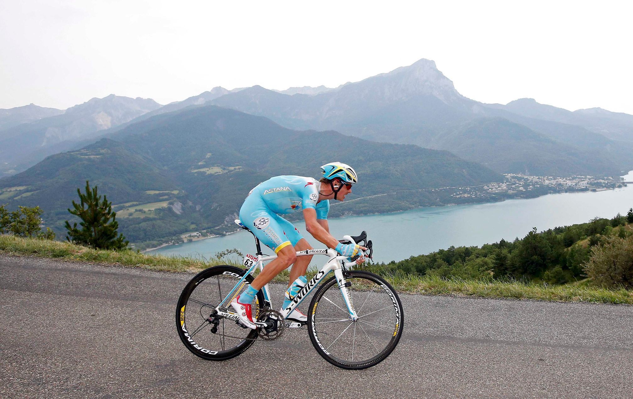 17. etapa Tour de France 2013 - horská časovka: Jakob Fuglsang