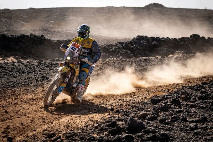 Martin Prokeš (KTM) na Rallye Dakar 2025