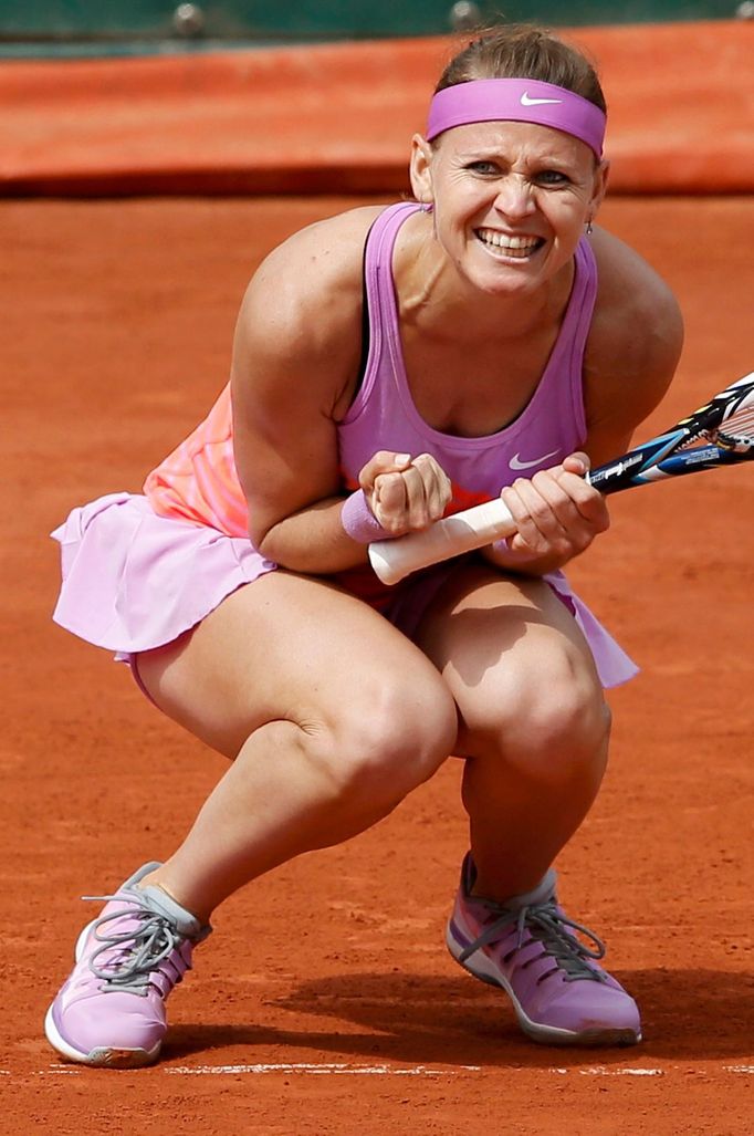 Lucie Šafářová ve čtvrtfinále French Open 2015