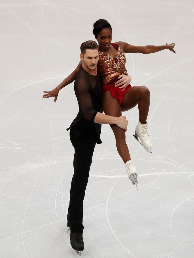 Morgan Cipres a Vanessa Jamesová při loňském mistrovství Evropy