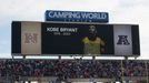 Jan 26, 2020; Orlando, Florida, USA; A moment of silence is observed in the memory of Los Angeles Lakers guard Kobe Bryant (1978-2020) during the 2020 NFL Pro Bowl at Cam