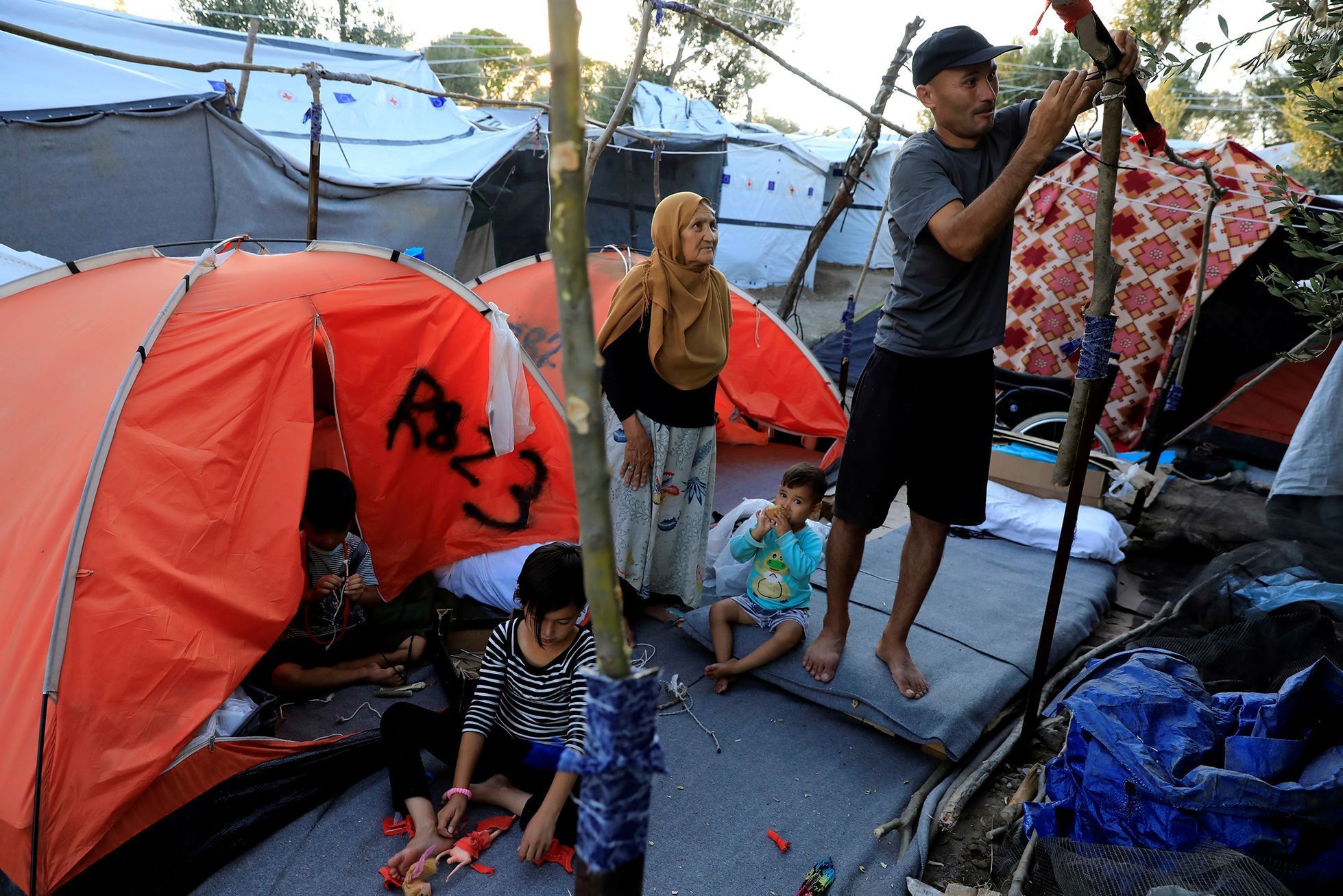 Fotogalerie Život migrantů na řeckém ostrově Lesbos / 2018 / Reuters / 4