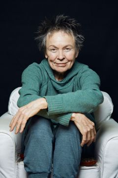 Hudebnice Laurie Anderson.