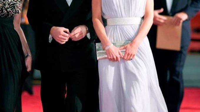 Kate a William navštívili celebrity v Hollywoodu - Kate a William