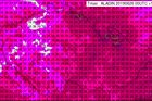 Teplotní mapy meteorologů pro aktuální vedro nestačí, Česko na mapách zbělelo