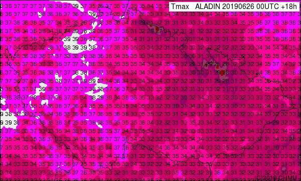 Mapa ČHMÚ - Aktuálně.cz