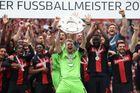 Leverkusen to dokázal, jako první v historii prošel německou ligou bez prohry