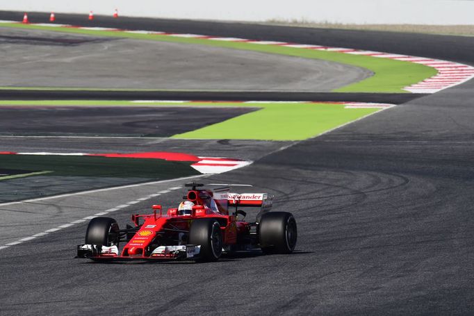 F1 2017: Sebastian Vettel, Ferrari