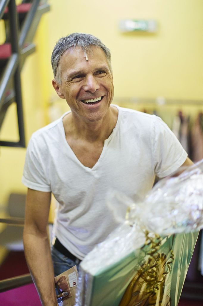 Snímek z dokumentu Janek Ledecký - Všechno bude fajn.