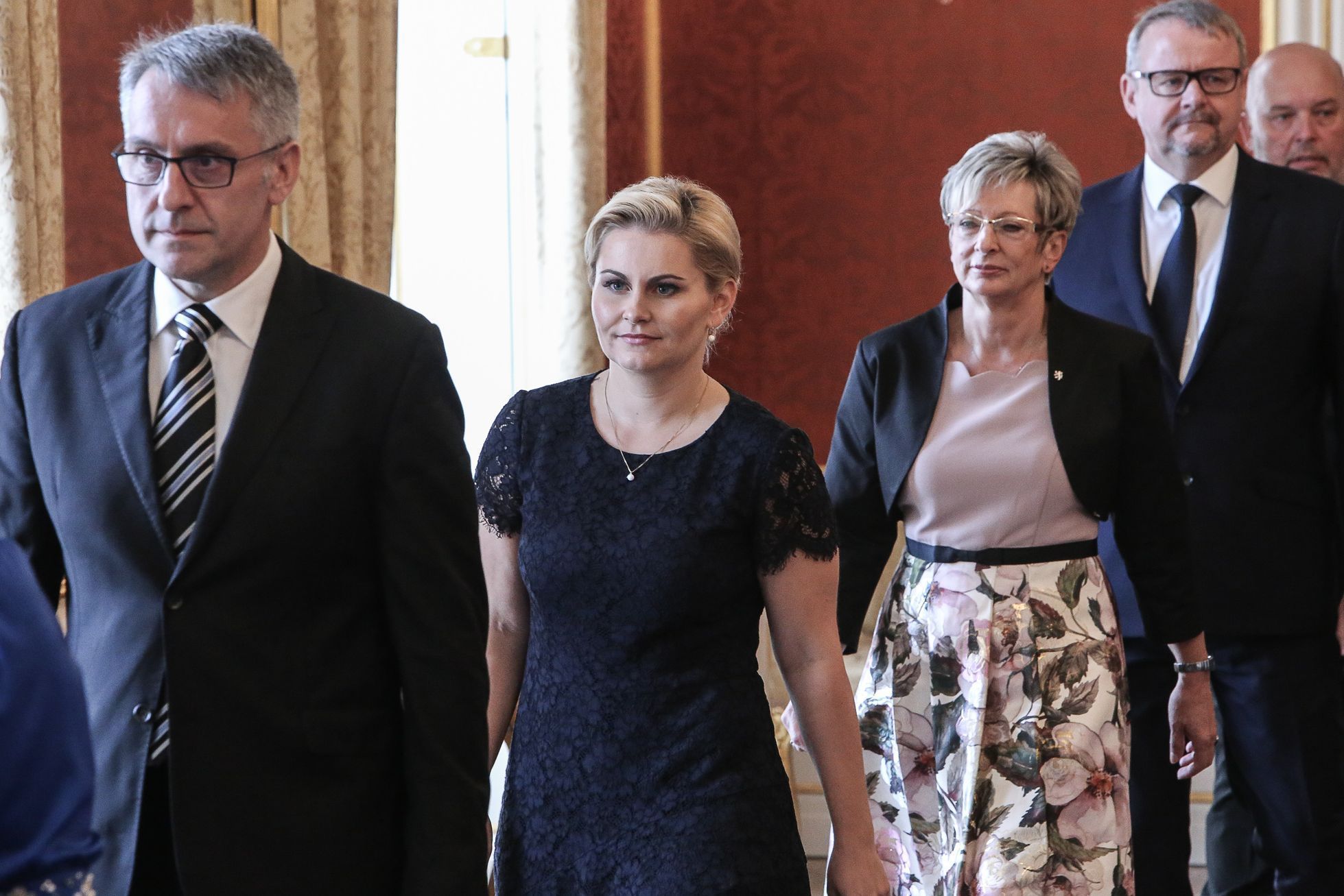 Druhá vláda Andreje Babiše - jmenování - vše - Marta Nováková, Taťána Malá, Lubomír Metnar
