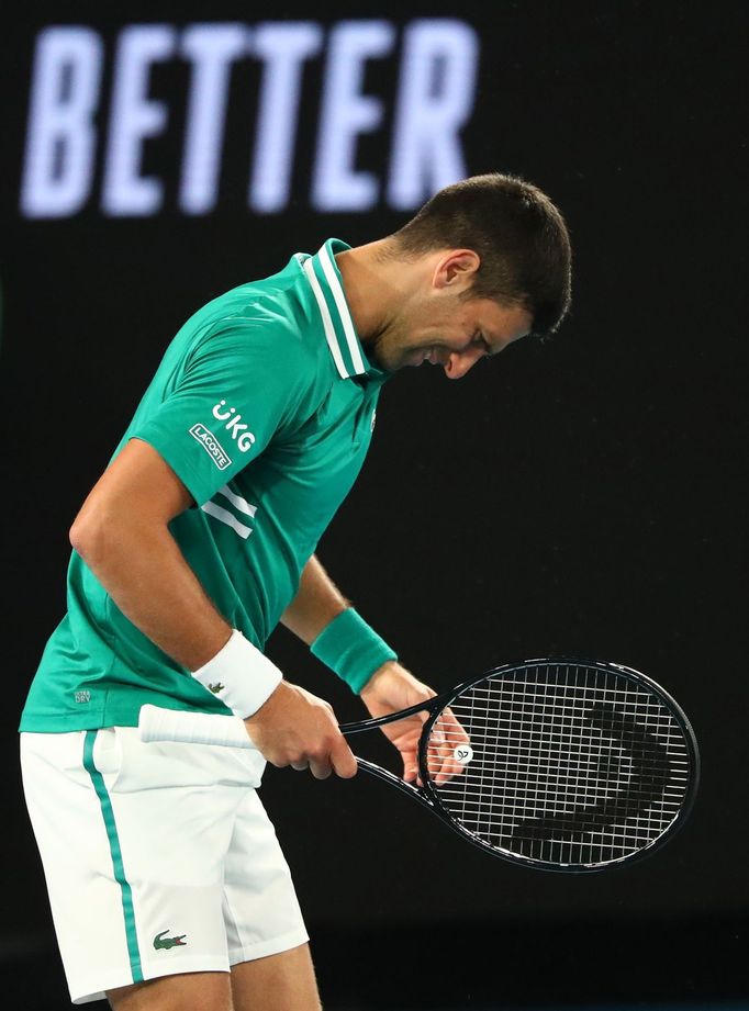 Australian Open 2021, 5. den (Novak Djokovič)