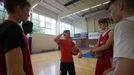 Trenénink basketbalového týmu Get Better Academy