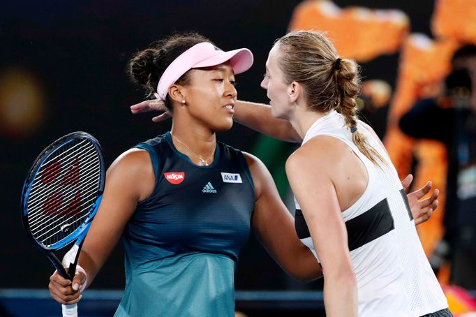 Finále Australian Open 2019 mezi Petrou Kvitovou a Naomi Ósakaovou.