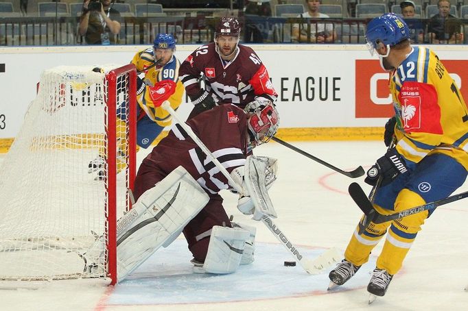 Liga mistrů Sparta vs. Storhamar v O2 aréně (Tomáš Pöpperle)