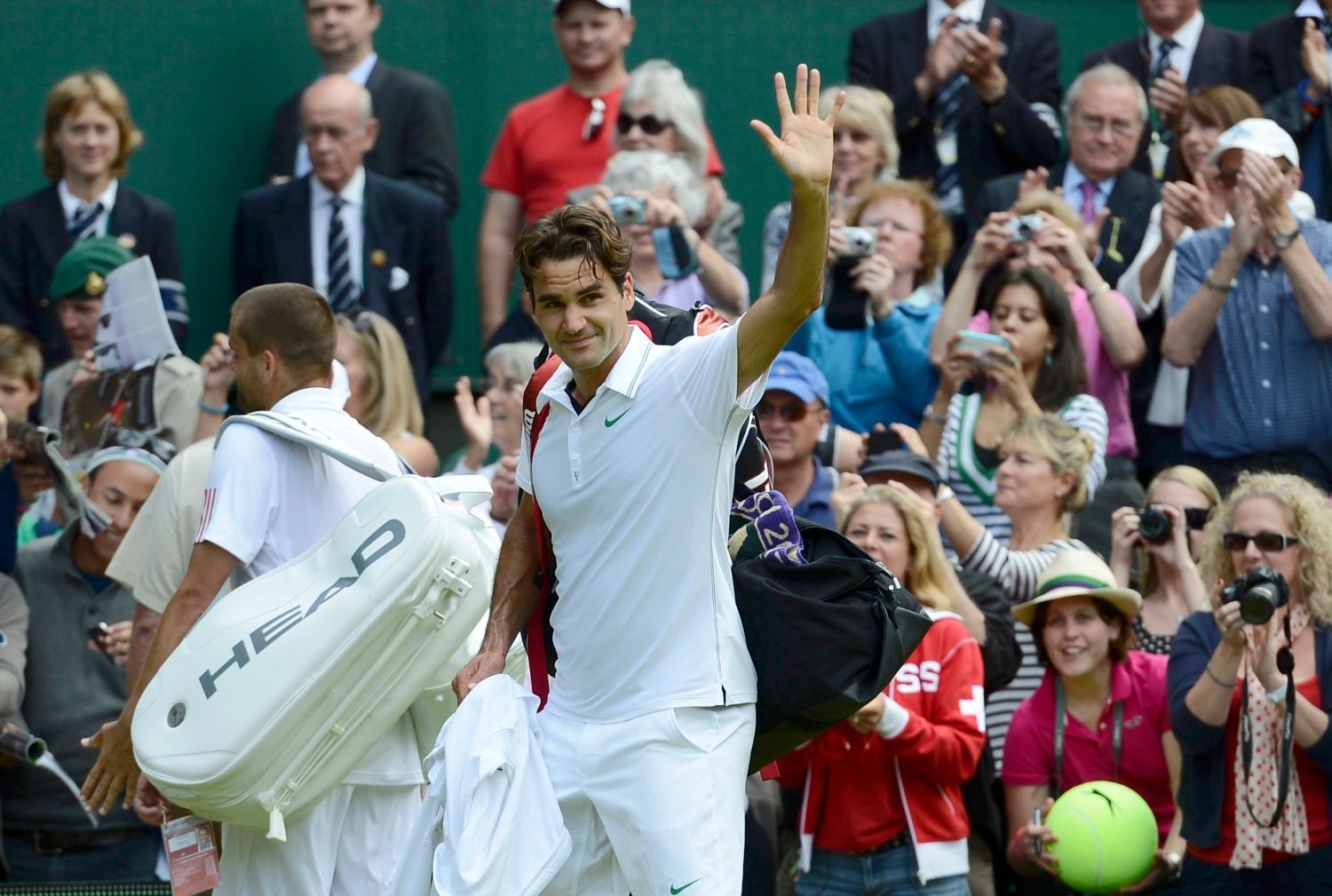 Čtvrtfinále Wimbledonu 2012.