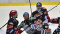 21. kolo hokejové extraligy 2020/21, Hradec Králové - Sparta: Šarvátka po závěrečném hvizdu