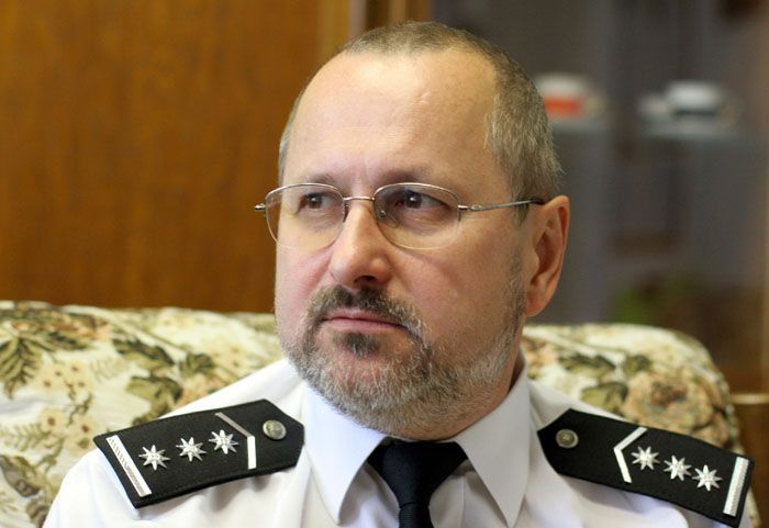 Plukovník Zdeněk Bambas, ředitel služby dopravní policie