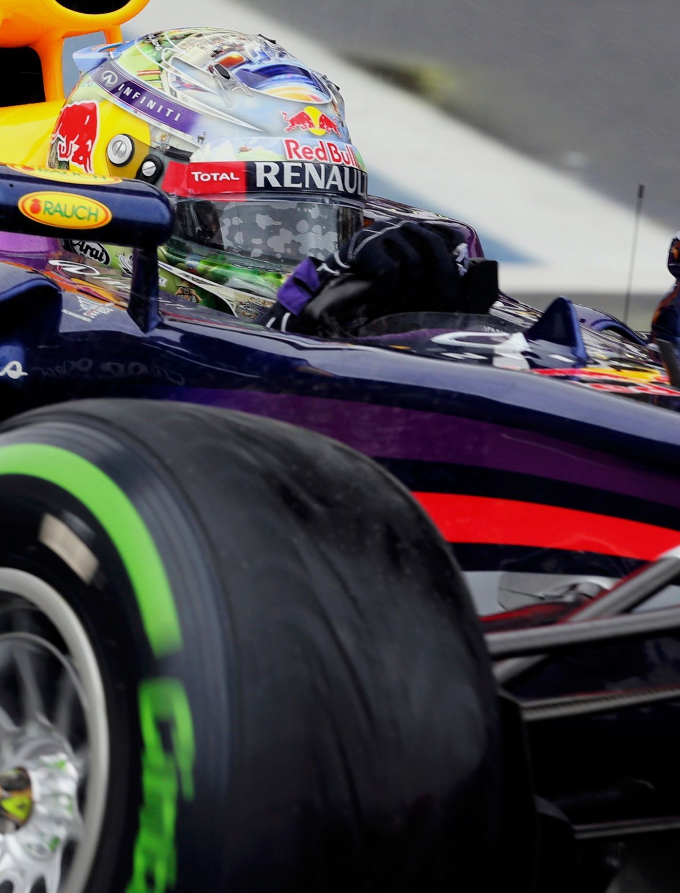 F1, VC Brazílie 2013: Sebastian Vettel, Red Bull