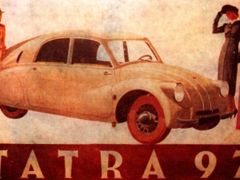 Tatra 97 - dobová reklama.