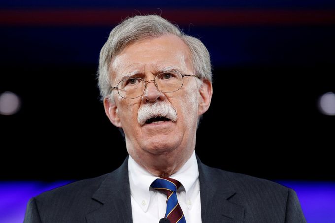 Poradce pro národní bezpečnost USA John Bolton.