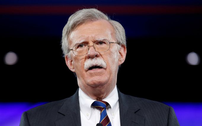 Poradce pro národní bezpečnost USA John Bolton.